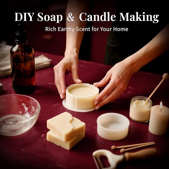 SU JUABA Patchouli Essential Oil 4 Fl Oz, 100% Pure Natural Aromatherapy Oil for Diffuser, Skin Care, Perfume & Soap Making - 118ML