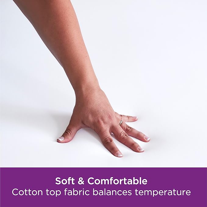 AllerEase Ultimate Allergy Protection and Comfort Zippered Mattress Protector, Full