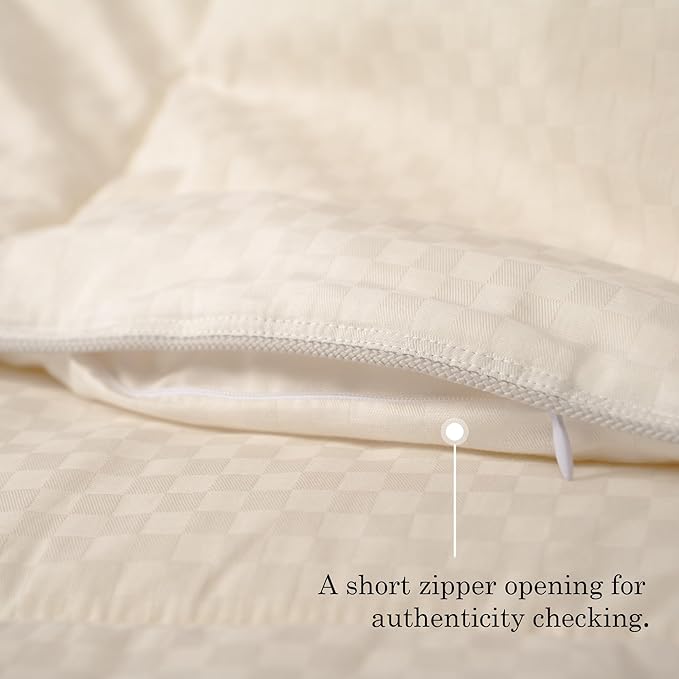 CUDDLE DREAMS Wool Comforter Duvet Insert, 100% Australian Wool Filling with Soft Noiseless Cotton Shell, Natural Warmth (Heavyweight for Winter, Twin)