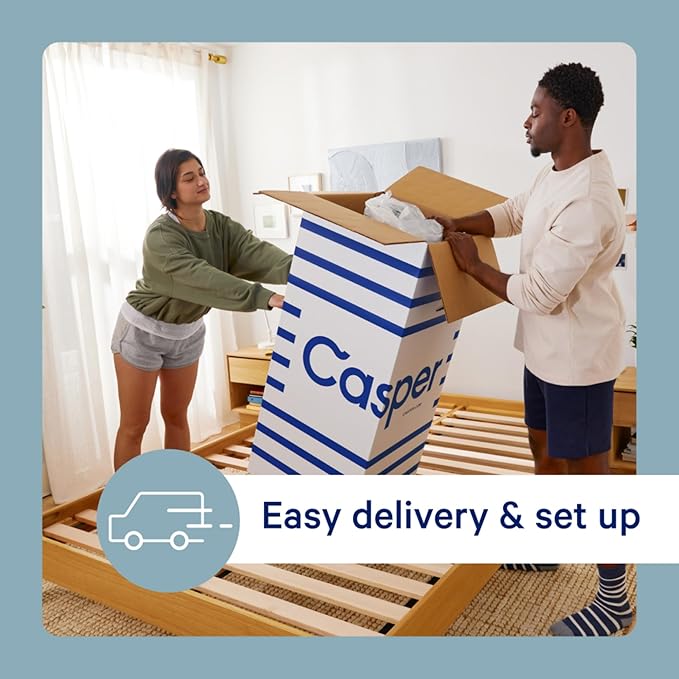 Casper Sleep Element California King Mattress - Medium Feel - Motion Isolation - Breathable, Cooling Memory Foam - 100-Night Trial - CertiPUR-US