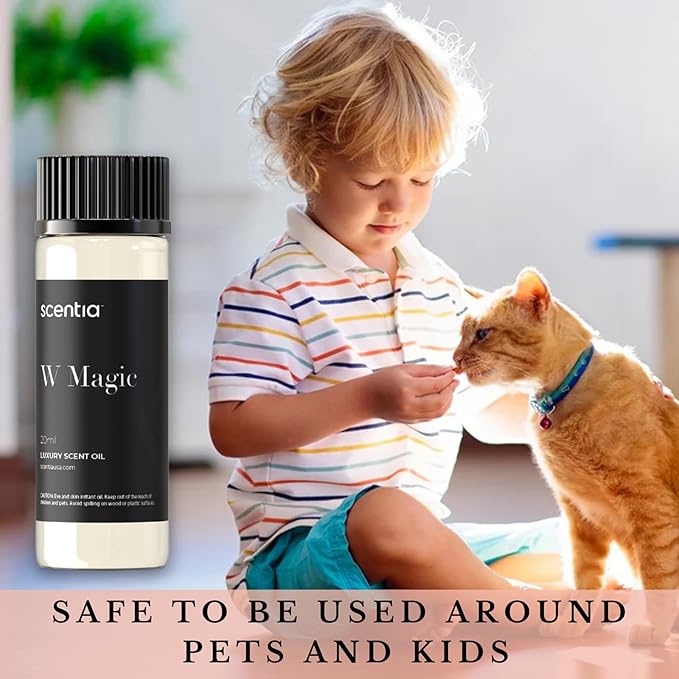 Scentia W Magic Hotel Diffuser Oil Inspired by W Signature Hotel - 20 mL 0.67 fl oz - Aromatherapy Oil for Diffusers, Candle Making & DIY Crafts - Thanksgiving & Holiday Gift