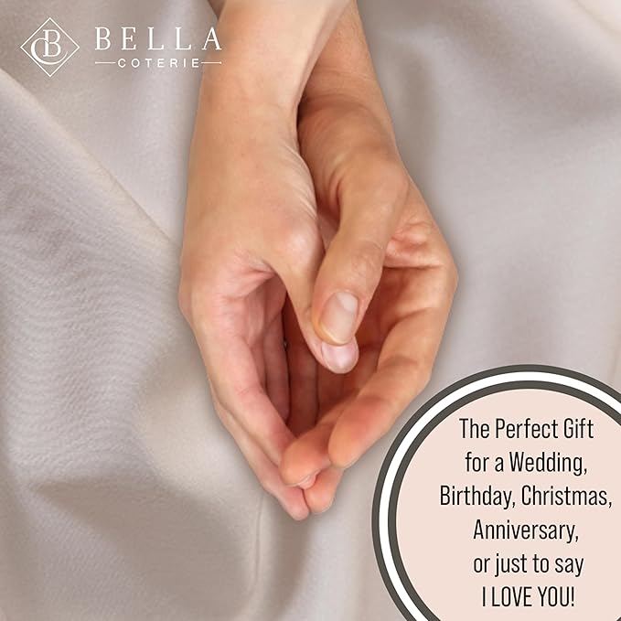 Bella Coterie Luxury Bamboo Viscose Twin XL Size Sheet Set | 100% Organically Grown | Ultra Soft | Cooling for Hot Sleepers | 18" Deep Pocket [Dune]