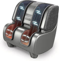 Homedics Deluxe Foot Massager & Calf Massager with Gentle Warmth, Rolling & Compression Massage, Adjustable Tilt, Washable Liners, 4 Programs, 3 Intensity for Muscle Relief and Post-Workout Recovery