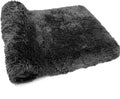 FIFU Bathroom Rugs 24" W x 36" L, Bath Mat for Bathroom, Bedroom, Laundry Room & Kitchen, Non-Slip Rubber Latex Backing, Extra Soft and Absorbent Microfiber Carpet, Machine Washable Rug, Black