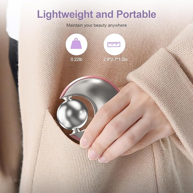 Facial Roller, Ice Globes for Face and Eyes 360° Rotating