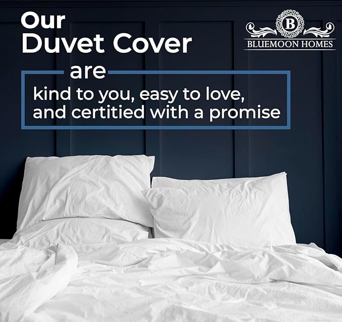1000 Thread Count 100% Egyptian Cotton Duvet Cover Super King Size Cotton Dark Grey Long Staple Quilt 120"x120" Silky Soft, Breathable with Zipper -3 Piece All Season Duvet Cover Set for Comforter