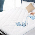 Queen Size Mattress Protector Waterproof Quilted Mattress Cover Cotton Mattress Pad Cover Extra Deep Pocket 18-22" Thin Version Hypoallergenic & Soft