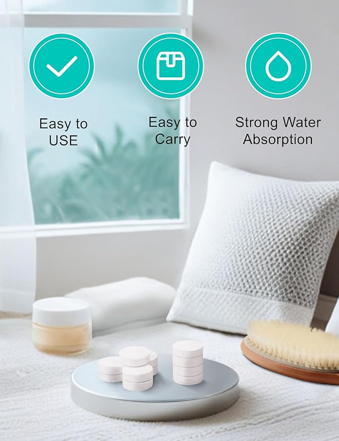 Dioche 500pcs Disposable Mask Paper Compressed Sheet DIY Hydrating Mask Cotton Skin Care Wrapped Masks for Home Travel, Dry Face Paper Sheet