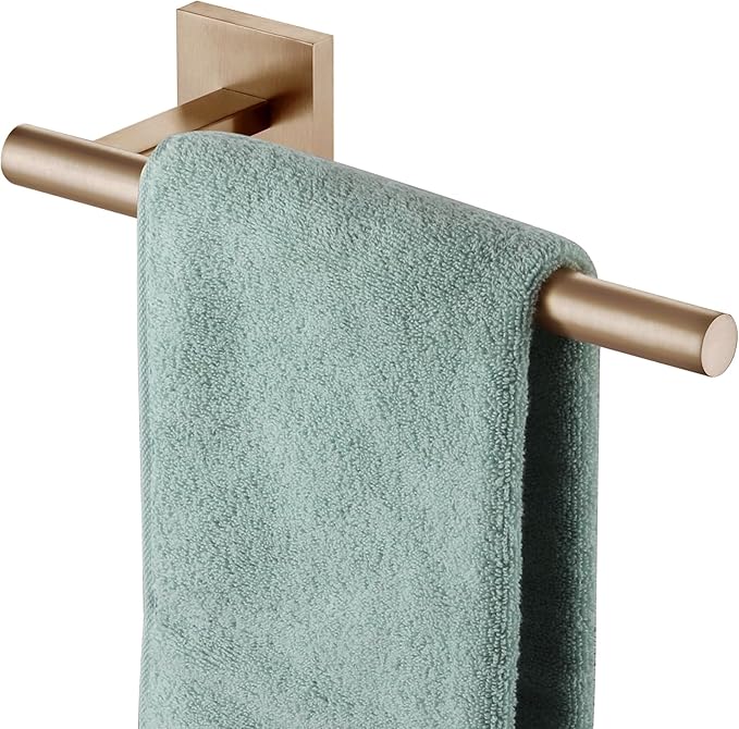 KOKOSIRI Bathroom Towel Bar Hand Towel Holders Wall Mount Toilet Kitchen Cabinet Paper Holder Stainless Steel Bath Hardware Champagne Bronze, B3008CPG