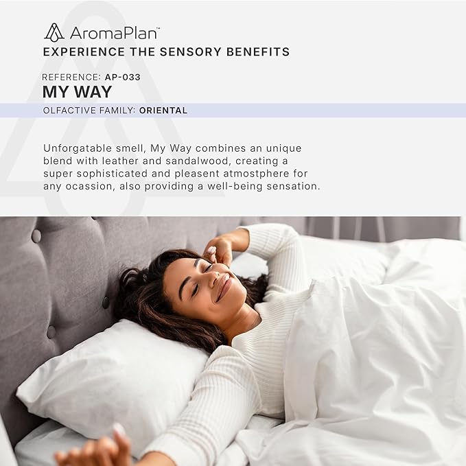 AromaPlan Hotel Scents My Way 16 Fl Oz (473ml), Home Luxury Aroma & Hotel Diffuser Oil- Hotel Diffuser Oil for Aromatherapy- USA Made, Bigger Bottle, Bolder Aroma & Longer Lasting