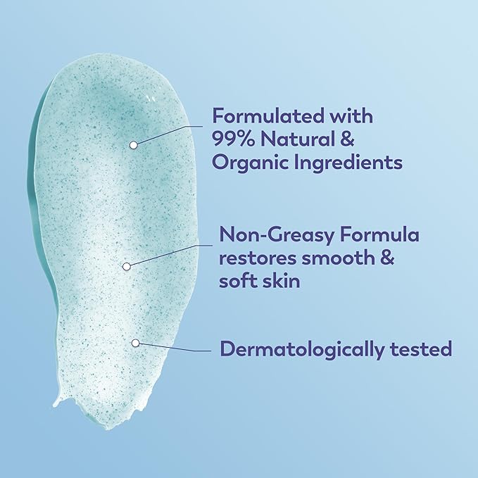 Eau Thermale Jonzac Organic Gentle Face Scrub with Perlite Beads – Smooth Radiant Complexion – Sensitive Skin Approved – Dermatologically Tested – Vegan Formula – 2.54 Fl Oz