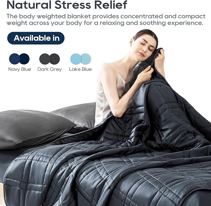 King Size Weighted Blanket 40lb(88''x104'' , Dual-Sided), Reversible Cozy Warm Velvet & Cooling Tencel Fabric King Weighted Blanket for Adults & Couples All Season Use - Carry Bag Included, Dark Grey