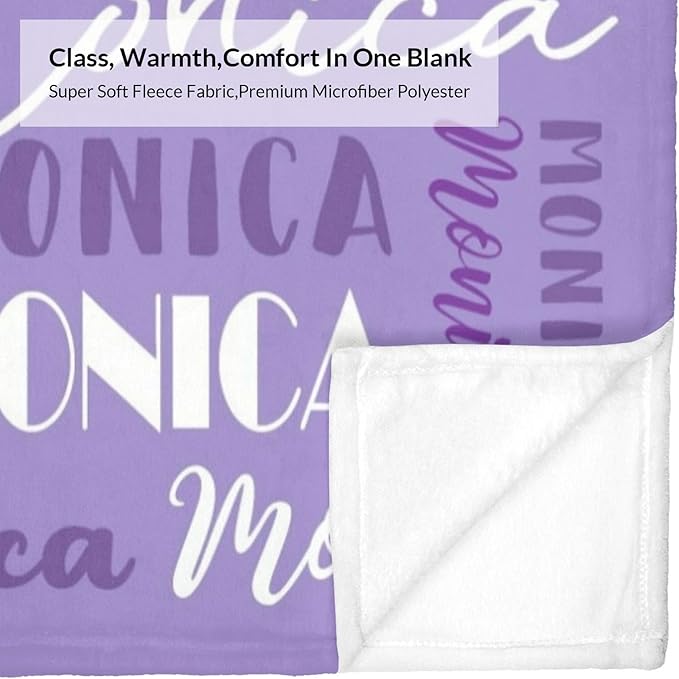 Name Blanket Personalized Blanket for Adult Kids Flannel Customize Throw Blanket Custom (Color 04, 30 x 40 Inches)