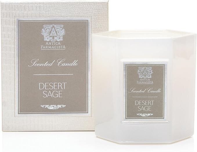 Antica Farmacista Luxury Scent Candle - Decorative Home Candle - Long-Lasting & Premium Scented - Luxury Gift - Desert Sage, 9 oz