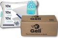 Cooling Gel Pillow for Adults - Interchangeable Gel Bead, Fiber Fill & Foam Layers - Double-Sided Chevron & Mesh Cover - Comfortable Coldest Pillow for Side, Back & Stomach Sleepers