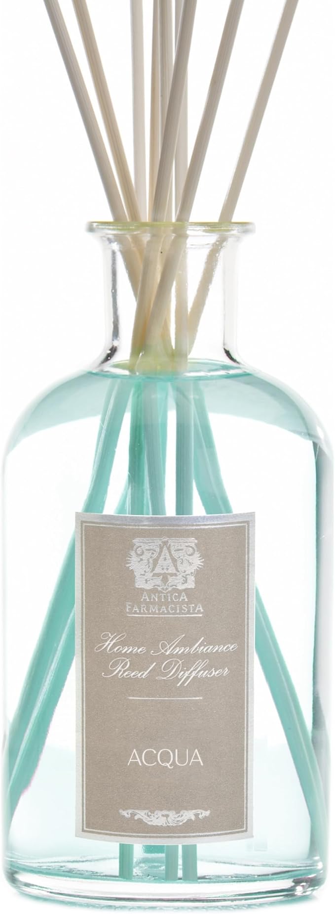 Antica Farmacista Home Ambiance Diffuser - Long-Lasting Reed Scent Diffuser - Luxury Room Freshener Gift - Acqua, 16.9 fl oz