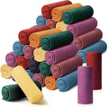 Kinlop Fleece Blanket Bulk 60 x 50 Inch Soft Lightweight Fleece Cozy Blanket Warm Throw Plush Pet Throw for Bed Couch Sofa Home Office Wedding Gifts Travel Camping(Modern Color,40 Packs)