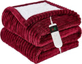 Heated Blanket Electric Full, Soft Flannel Heating Blanket with 8 Hours Auto Off 10 Fast Heating Levels Machine Washable Sherpa Heated Blanket with Overheating Protection