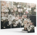 Wall Art Acoustic Panels,35''X24''Soundproof Wall Panels-8-Pack with 50 Adhesive Tabs, Decorative Sound Absorbing Panels for Living Room and Recording Studio, Offices-Garden in May
