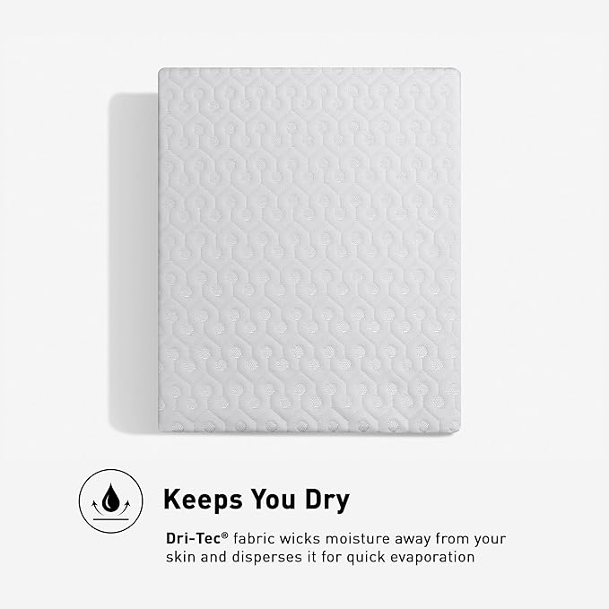 Bedgear Split Cal King Dri-Tec Mattress Protector – Waterproof, Breathable, Washable, Adjustable Base Compatible – Deep Pocket Fitted Pad Fits 18” Mattress – White