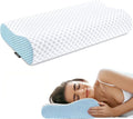 Cervical Neck Pillow for Pain Relief, Ergonomic Contour Memory Foam Pillows, Cooling Side Sleeper Pillow for Sleeping