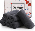 Face Towels 6 Pack, 13x13 inch Extra Large Grey Wash Cloths on Sensitive Skin, Super Soft and Gentle Bath Washcloths for Face and Body, Easy to Rinse Fast Dry Makeup Remover Eraser Face Cloths