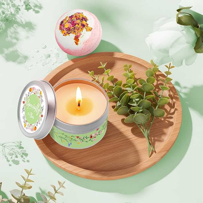 Get Well Gifts for Women, Care Package Happy Birthday Gifts for Women, Relaxing Spa Gift Baskets, Get Well Soon Gift Basket Sympathy Gift Baskets Thank You Gifts for Mom, Wife, Sister, Friends