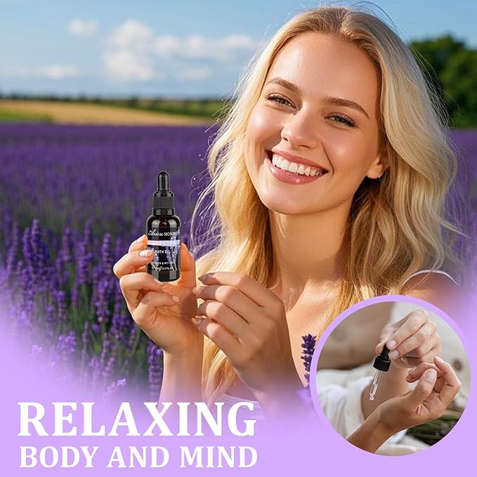 Spa Gift Basket Set, Lavender Home Spa Gifts for Women With Shower Gel, Bubble Bath, Body Butter, Bath Salt, Bomb, Oil, Soap - Gift Idea for Mother, Girlfriend, Wife