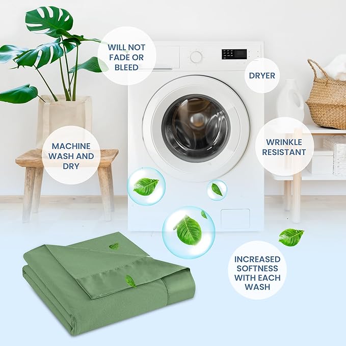 Thermee Micro Flannel King Size Blankets, Lightweight All Seasons Cozy Blanket, Throw Blankets for Home and Living Room, Comfy & Soft Blanket for Couch, Machine Wash, No Pilling - Clover