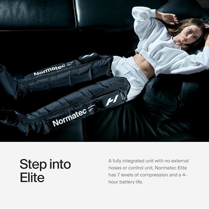 Hyperice Normatec Elite - Standard Size - Cordless Recovery System with Patented Dynamic Compression Massage Technology - FSA or HSA Eligible