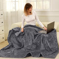 Heated Blanket Electric Blanket Queen Size, Super Soft Cozy Upgraded Flannel Heating Blanket with 9 Heating Levels & 1-9 Hours Auto Off, Fast Heating & Overheat Protection, 84" x 90", Charcoal Gray