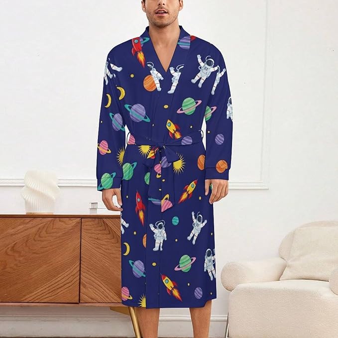 Soft Robes for Women Lightweight Kimono Bathrobe Full-Length Loungewear