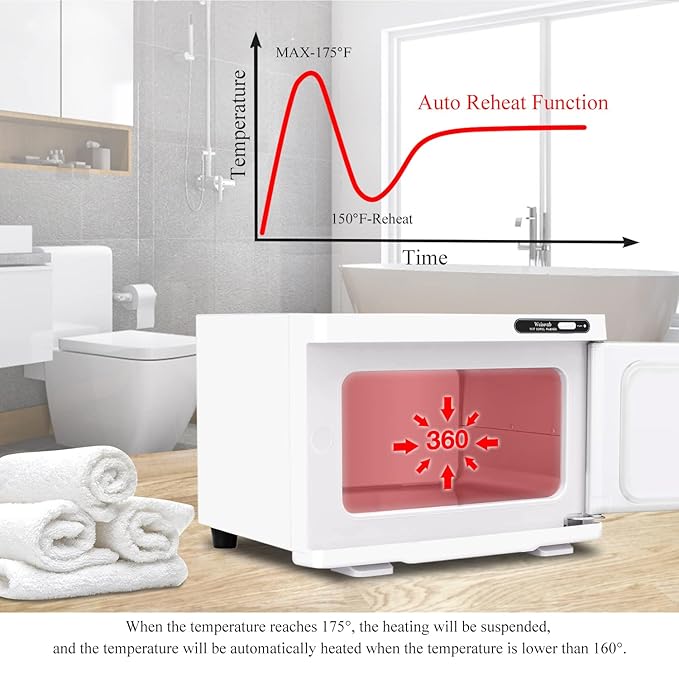 Professional advanced towel warmer Cabinet,Hot Towel Warmer Cabinets, Small Towel Warmer Cabinet Suitable for Use in Spa, Home and Hair Salon