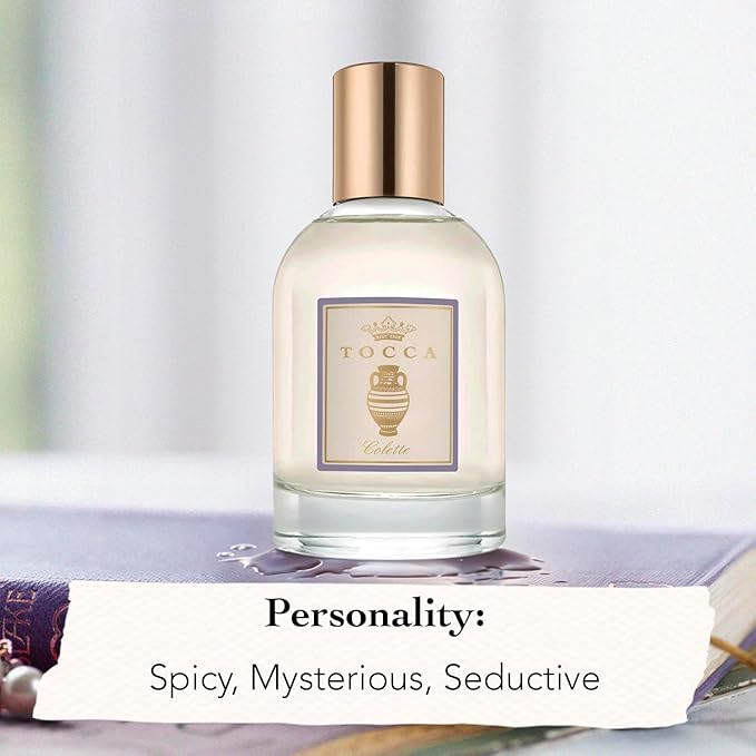 Tocca Colette Scented Dry Body Oil, 3.4 Fl Oz - Olio Sublime Profumato Body Fragrance, Warm Floral, Bergamot, Sandalwood, Pink Peppercorn