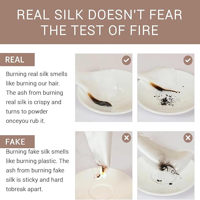 Non-Slip 100% Mulberry Silk Bonnet for Sleeping Women - Double Layer Silk Hair Wrap for Curly Hair, with Tie Bands to Secure the Cap (Black+Silver)