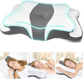Memory Foam Pillow, Cervical Pillow for Neck and Shoulder Pain Relief, Ergonomic Contour Bed Pillow, Soft for Side Sleep Stomach Sleeping and Back Sleeper