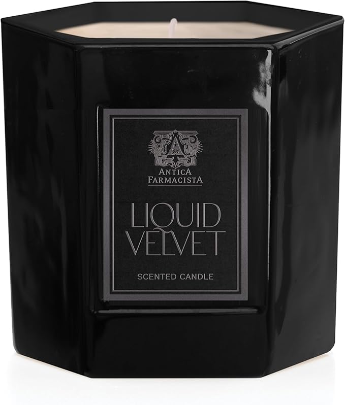 Antica Farmacista Luxury Scent Candle - Decorative Home Candle - Long-Lasting & Premium Scented - Luxury Gift - Liquid Velvet, 9 oz