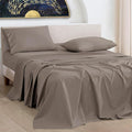 URBANHUT 1000 Thread Count Egyptian Cotton Sheets King Size, Long Staple Soft & Breathable, 4 Pc Bed Sheet Sets, Luxury Hotel Sateen Sheets Fits 16" Deep Pocket - Dark Grey