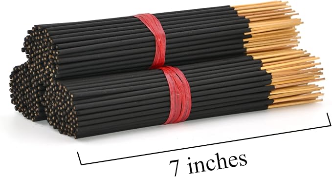 Christmas Tree Exotic Incense Sticks 7 Inch - Bulk 1 Bundle 85 to 100 Sticks - Natural 7" Long Lasting Aroma That Burns for 30 to 45 Minutes.