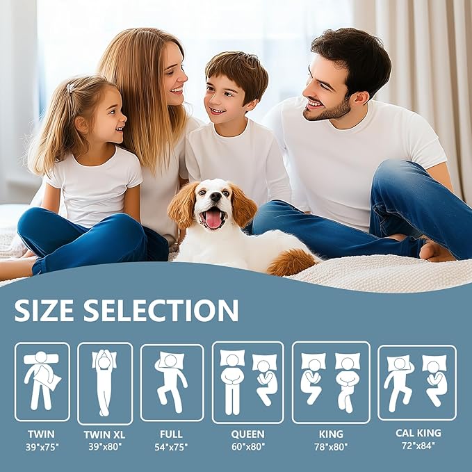 Premium Waterproof Mattress Protector Twin Size, Breathable Bed Cover 3D Air Fabric Cooling Mattress Pad Cover Smooth Soft Noiseless Washable, 8''-21'' Deep Pocket (Gray)
