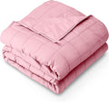 Bare Home Weighted Blanket 40"x60" 10lbs, Light Pink