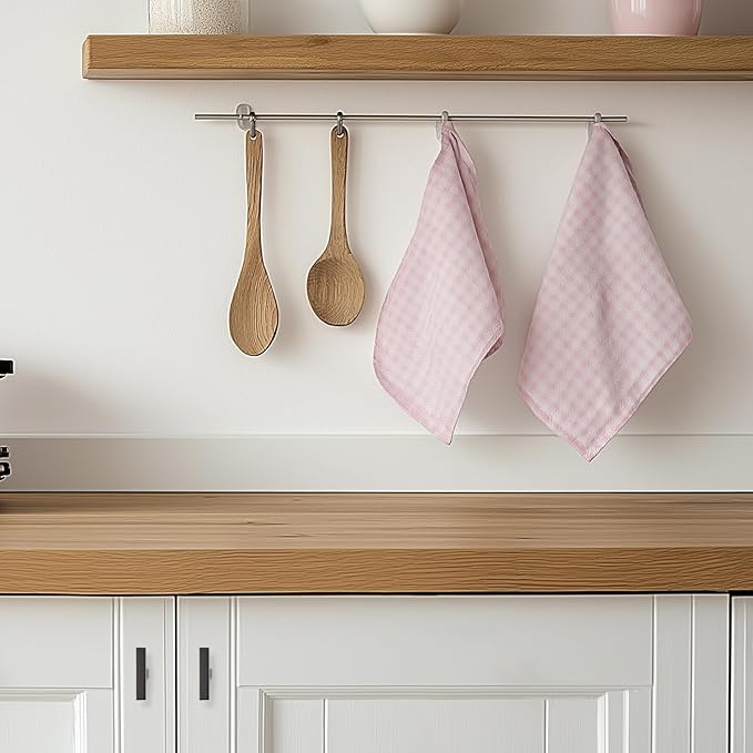 Ravinte 10 Pack Solid Square Bar Handles and Pulls - Black Matte Kitchen Cabinet Hardware