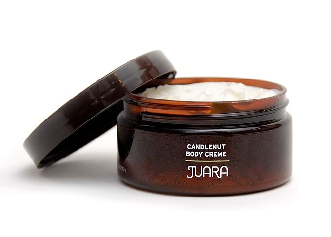 Juara - Candlenut Body Creme | Moisturizing Lotion | Dry Skin Hydration | Skin, Hands & Feet Cream | Soothing Skincare Balm | Cruelty Free, Paraben, Sulfate Free, Vegetarian | 7.5 oz