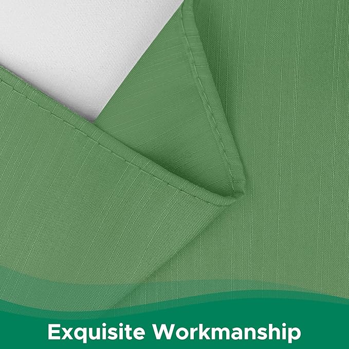 Biscaynebay Wrap Around Bed Skirts for King & Cal King Beds 16" Drop, Sage Adjustable Elastic Dust Ruffles Easy Fit Wrinkle Resistant Silky Luxurious Fabric Machine Washable