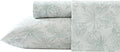 Tommy Bahama - King Sheets, Cotton Percale Bedding Set, Crisp & Cool, Stylish Bedding Set (Pen and Ink Palm Green, King)