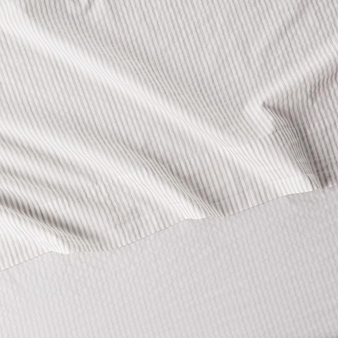 Tommy Bahama - King Size Sheet Set, 100% Soft Cotton Bedding with a Lightweight Feel, Deep Pocket - Bed Sheets with Matching Pillowcases & Fitted Sheet (Paloma Beach Grey)