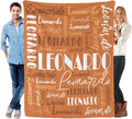 Name Blanket Personalized Blanket for Adult Kids Flannel Customize Throw Blanket Custom (Color 07, 50 x 60 Inches)