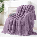 Super Fuzzy Soft Sherpa Fleece Weighted Blanket, 15 lbs Dual Sided Fluffy Heavy Weighted Blankets for Adults - No Bunching with Double Layers of Soft Inner Lining (48"x 72", 15 Pounds)