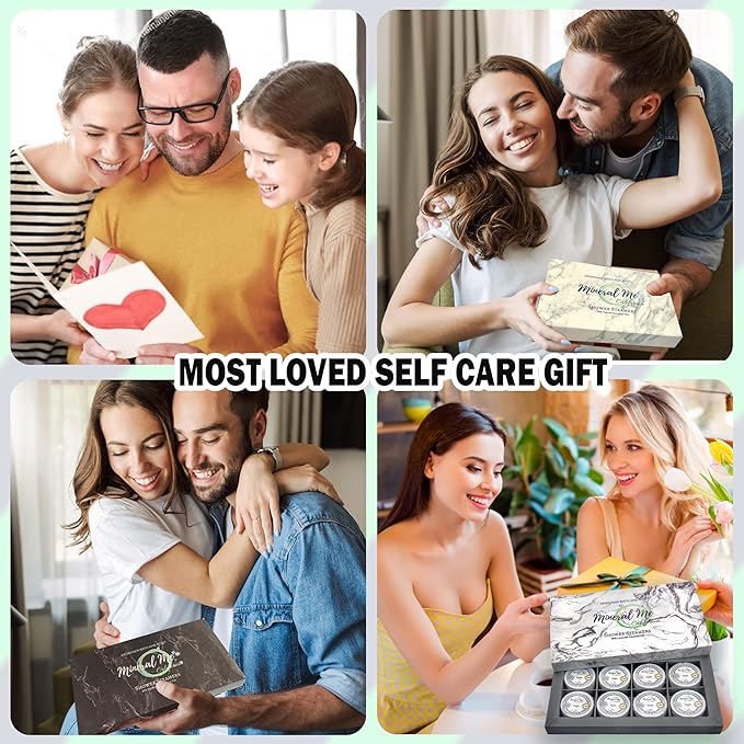 Shower Steamers Aromatherapy - Lavender Shower Steamers W/Organic Essential Oils for Vaporizing Steam Spa, Relaxation, Vapor Shower Tablet, Shower Melts, Stocking Stuffers Christmas Gift for Her, Him