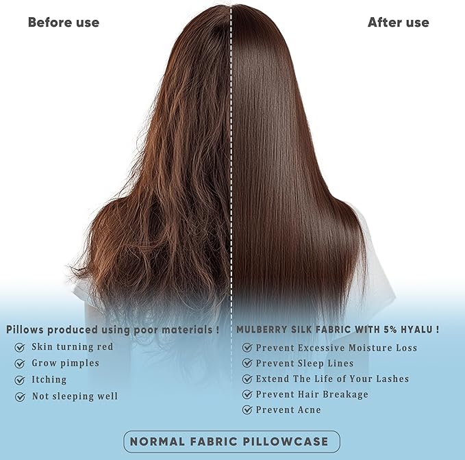 100% Mulberry Silk Pillowcases with Zipper– Luxurious, Anti-Aging Pillow Covers, 22 Momme 6A Grade Silk Pillow Cases 2 Pack for Hair and Skin Care (Dark Grey, Queen (U.S. Standard))